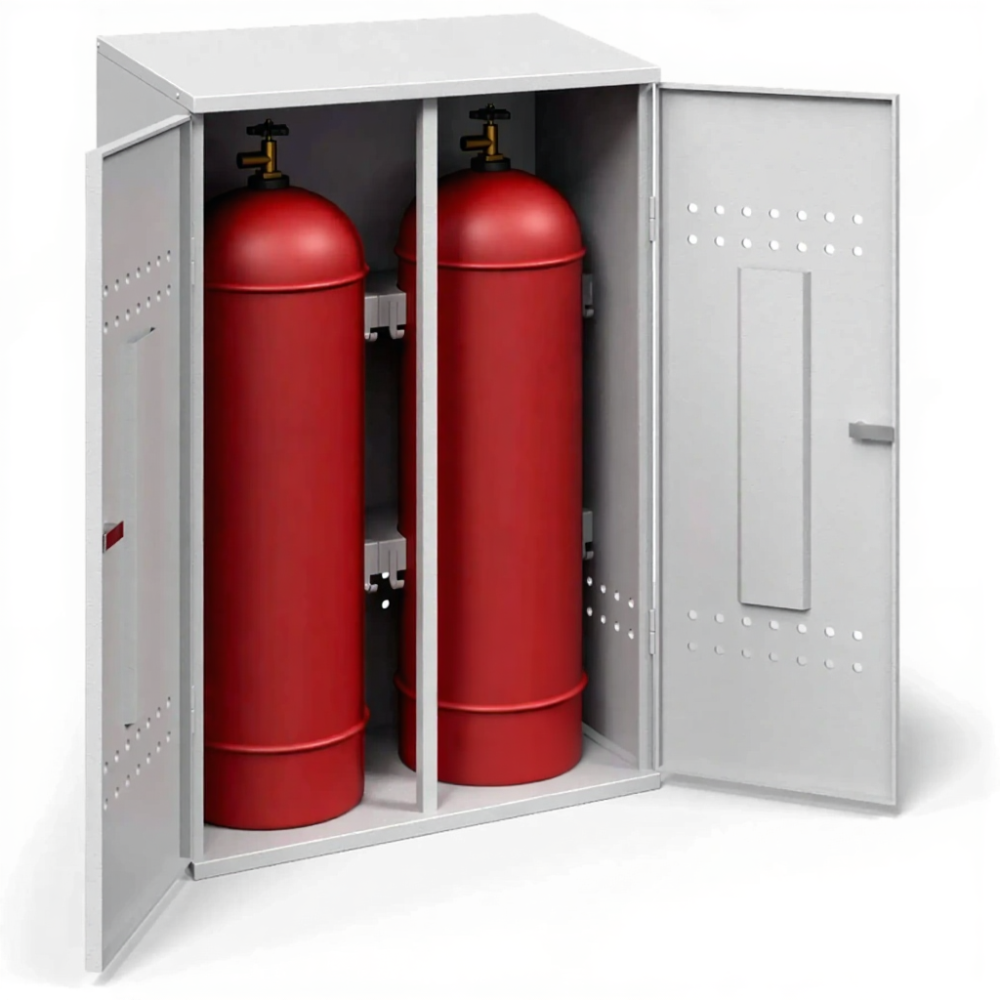 Шкаф для пропановых баллонов разборный ШПБР-02-0,8 мм