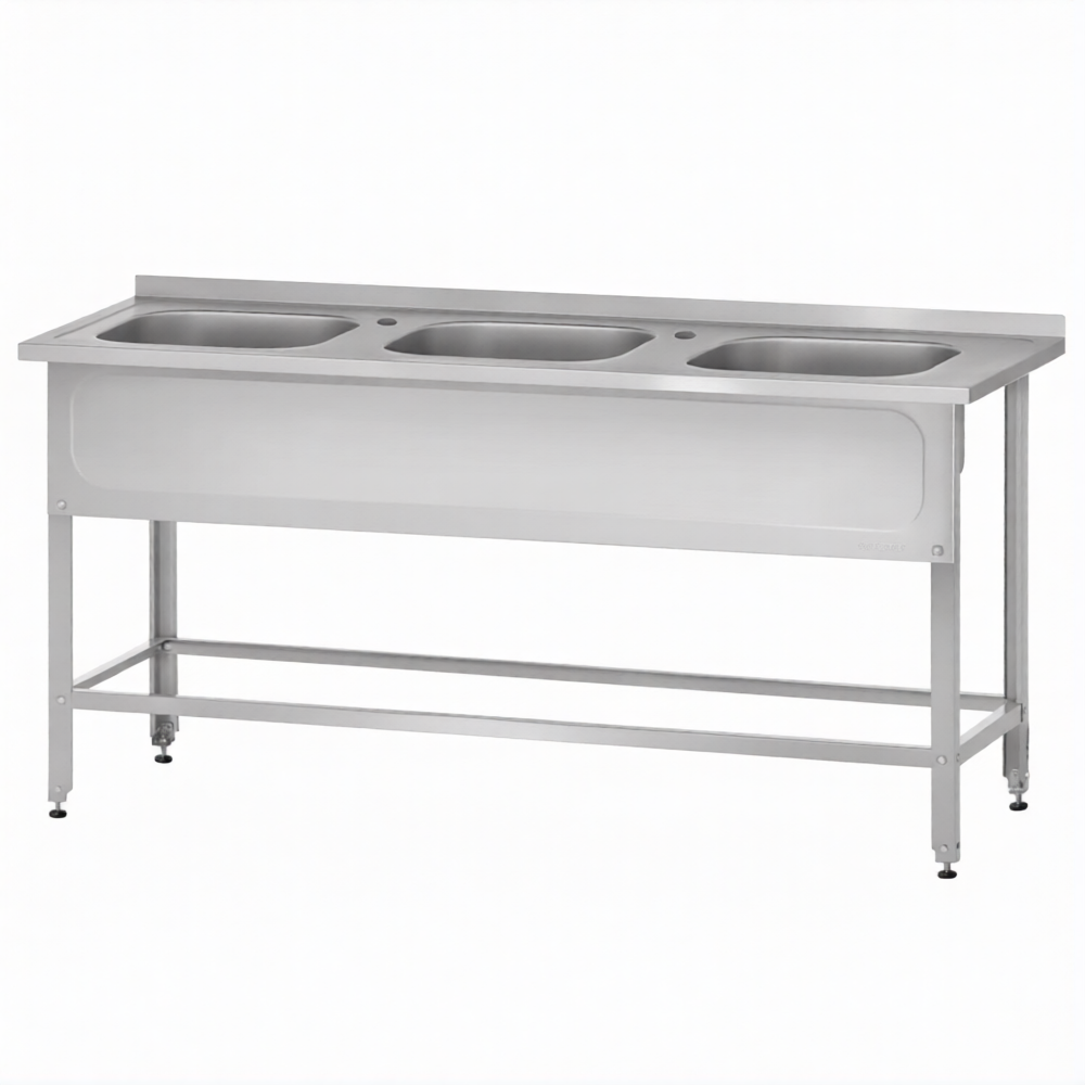 Ванна ВМЦн 860х1500х700  3 м/о, борт, отв. д/смесит., экран (ножка проф., тр. 40х40)