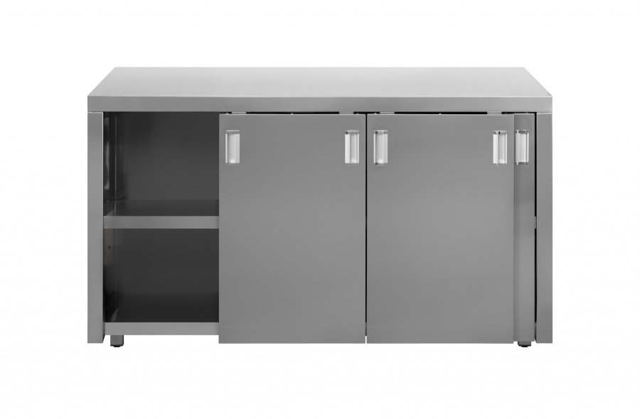 Стол-тумба универсальный Luxstahl СТУ3-20/8 двери-купе