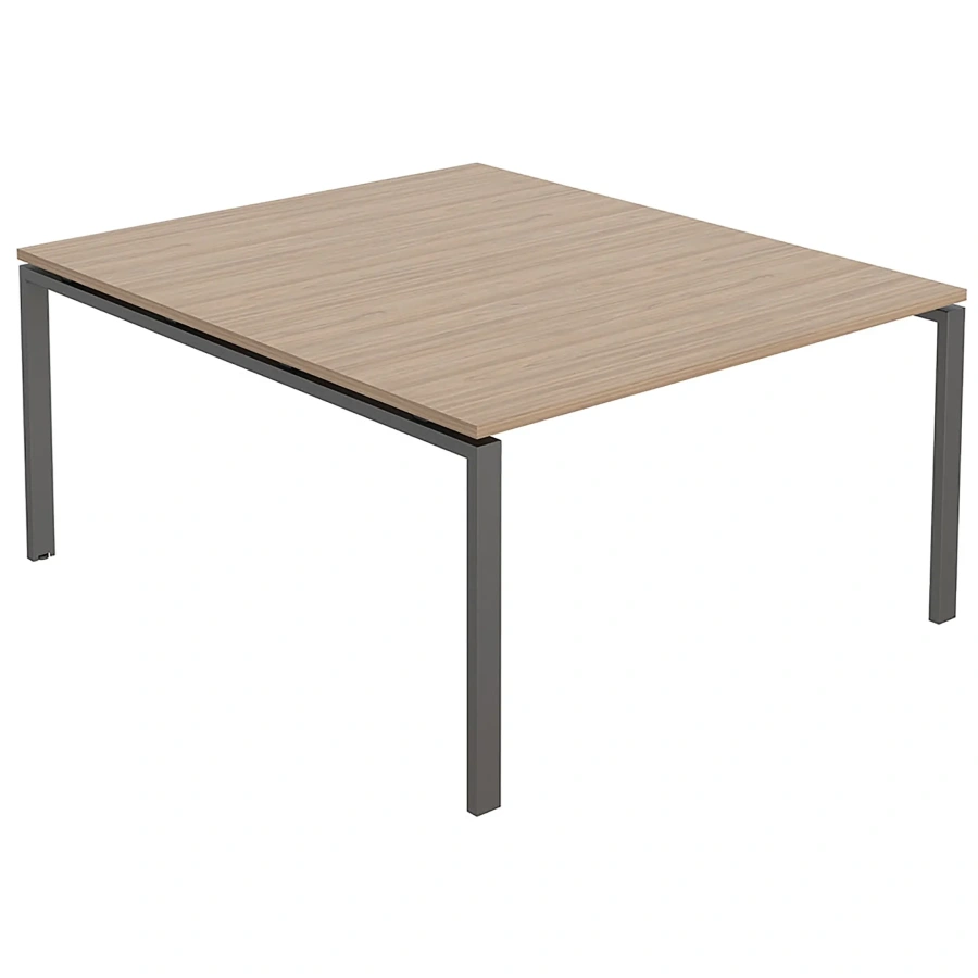 Стол для переговоров NT 140х144 вяз натуральный/антрацит