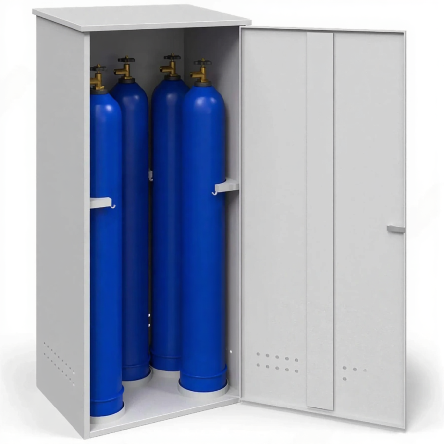 Шкаф для 5-ти газовых баллонов ШГБК-011 усиленный