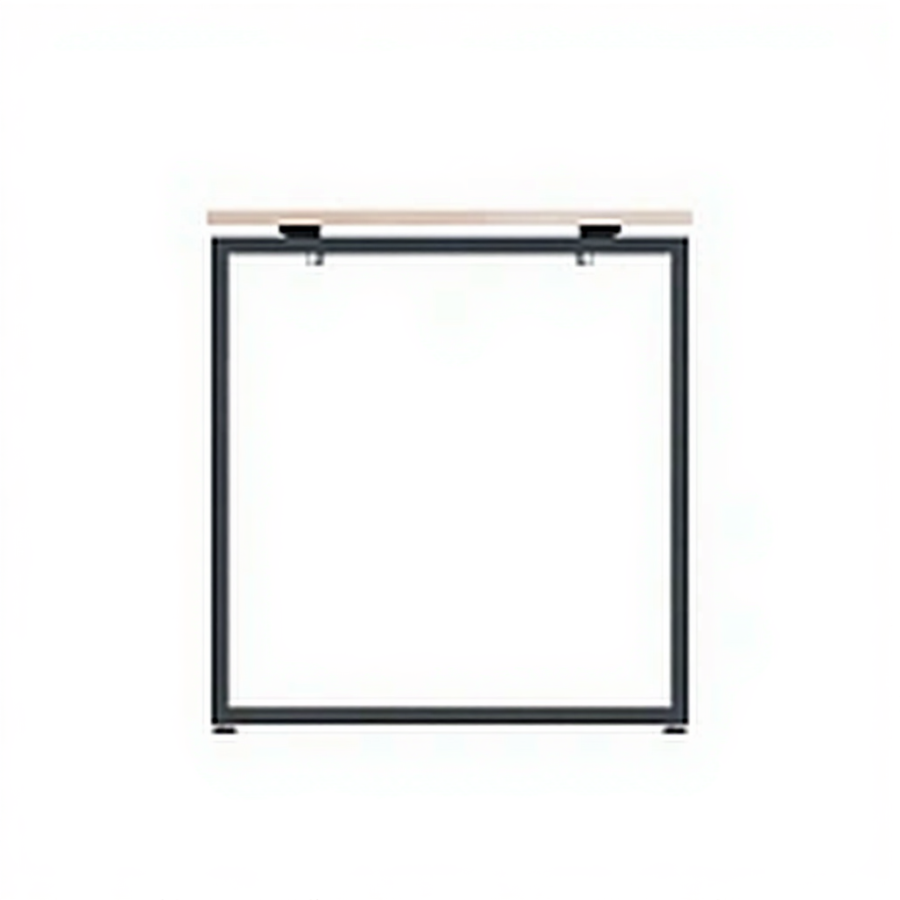 Офисный стол «НОРДЕН» подстолье «О» профиль 50x25 столешница 22 мм