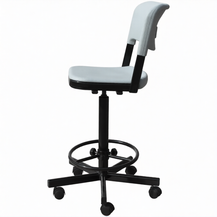 Лабораторный стул с пластиком высокий КР19(В)