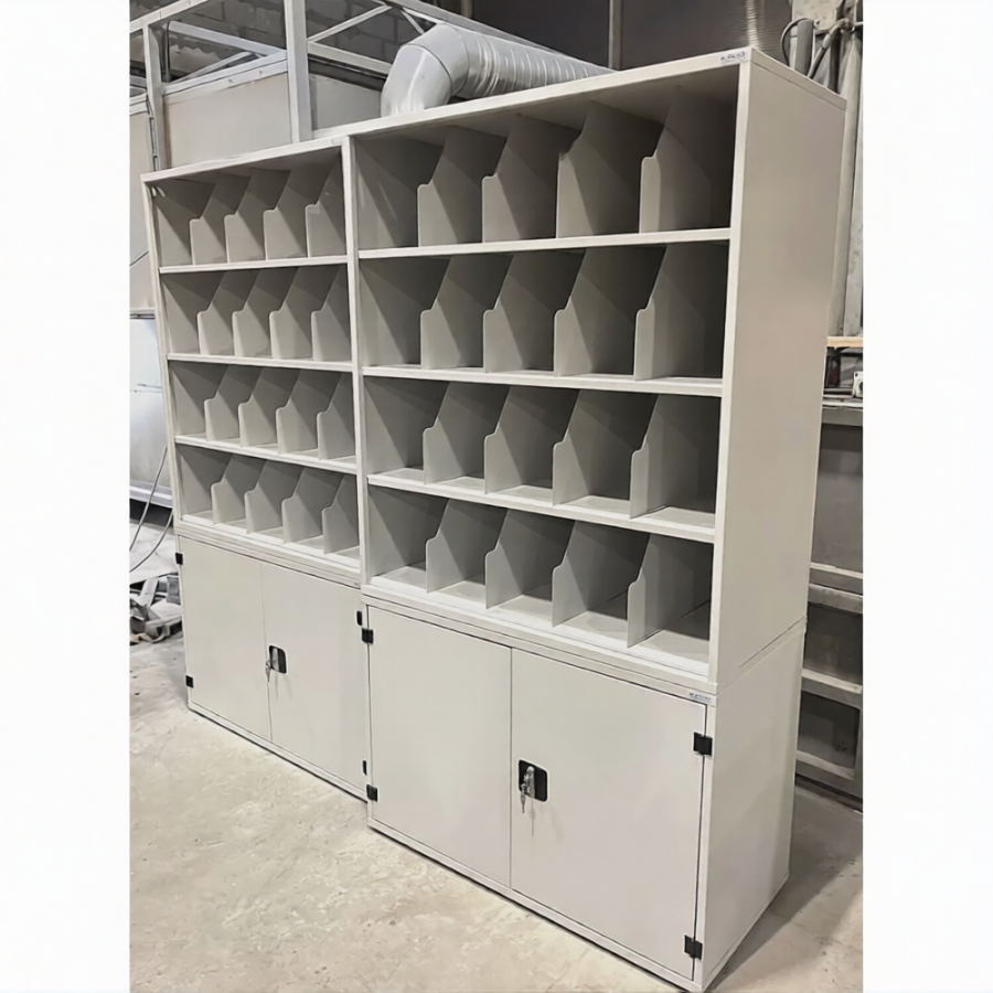 Шкаф открытый для 20 противогазов ШО-20я (1900х1040х520)