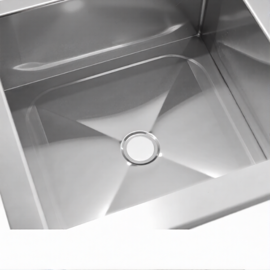 Ванна моечная ВМСн 1010 (860х1010х530)  1 м/о 350х910х430 (ножка проф., тр. 40х40)