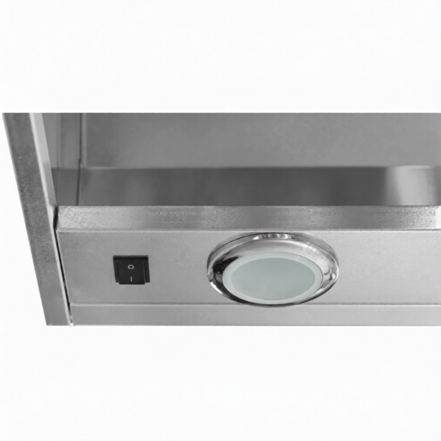 Зонт вытяжной универсальный ЗВУн 400х600х1000 «Norma Inox» (к-т светильников)