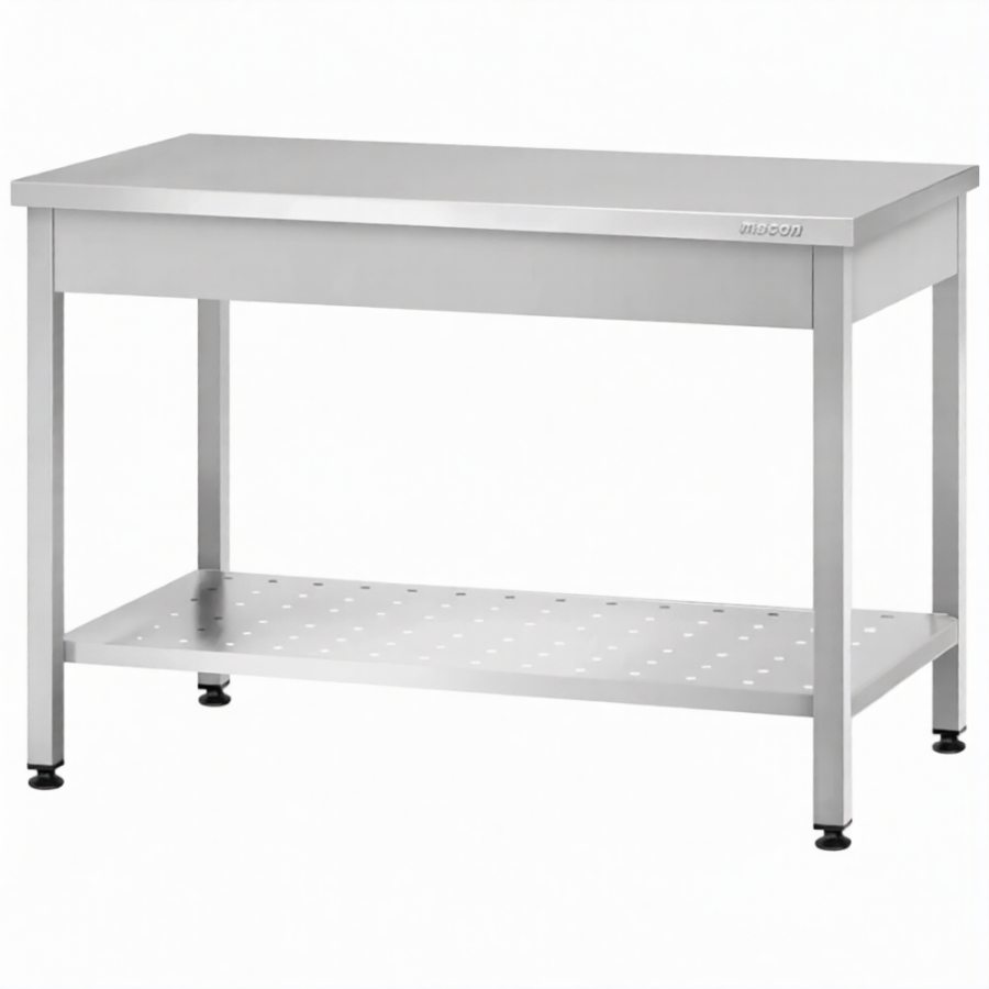 Стол производственный СПРп - 860х1200х800 «Profi Ral» (полка перфорация)