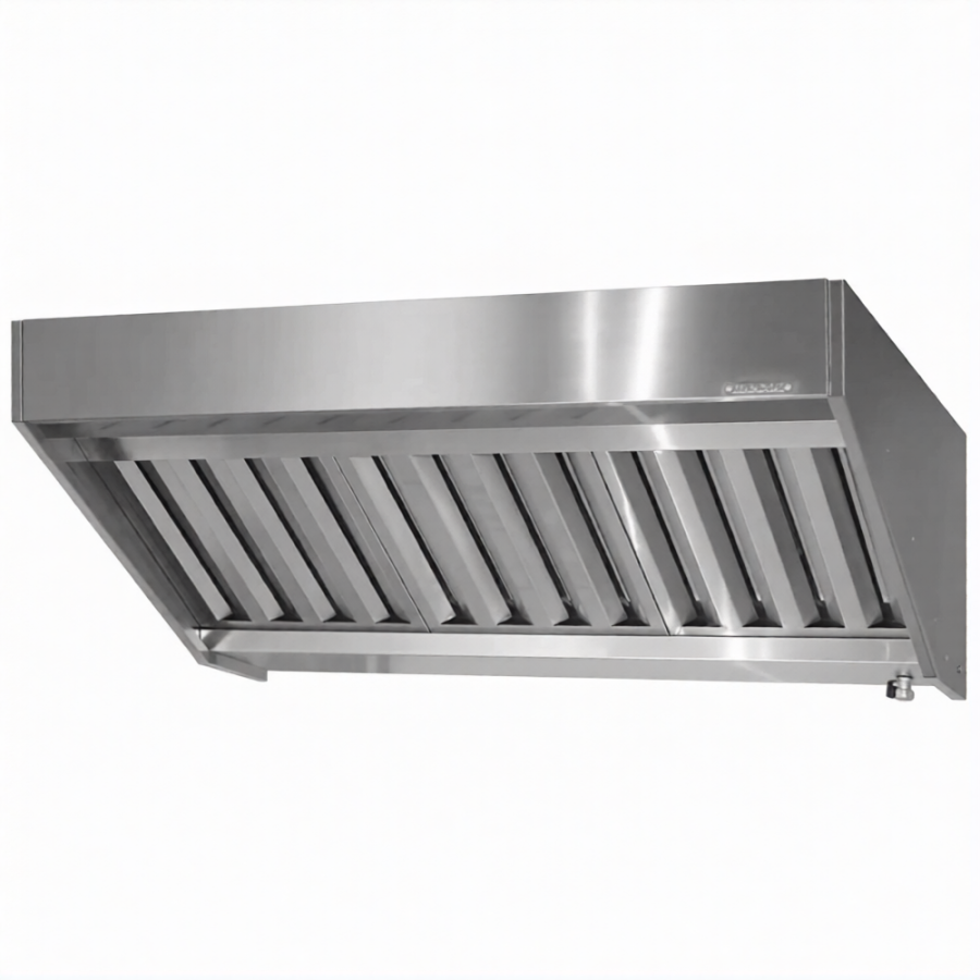 Зонт вытяжной полуоткрытый ЗВПб 400х1200х1000 «Base» пристенный