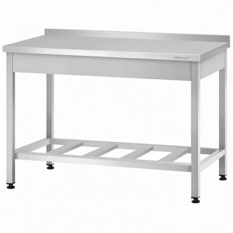 Стол производственный СПРп - 860х1000х600 «Profi Ral», борт (полка-решетка)