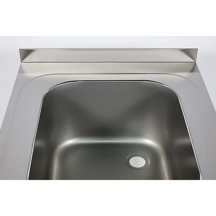 Ванна моечная односекционная цельнотянутая с бортом ВМЦ-1/7/6-Б