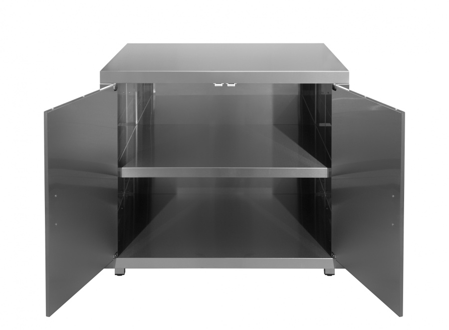 Стол-тумба универсальный  Luxstahl СТУР2-13/6 распашные двери