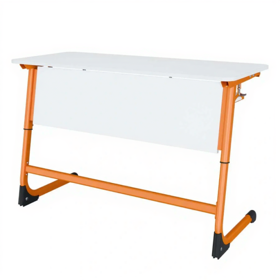 Парта 2М Smart с регулировка угла наклона/полкой (ЛДСП)