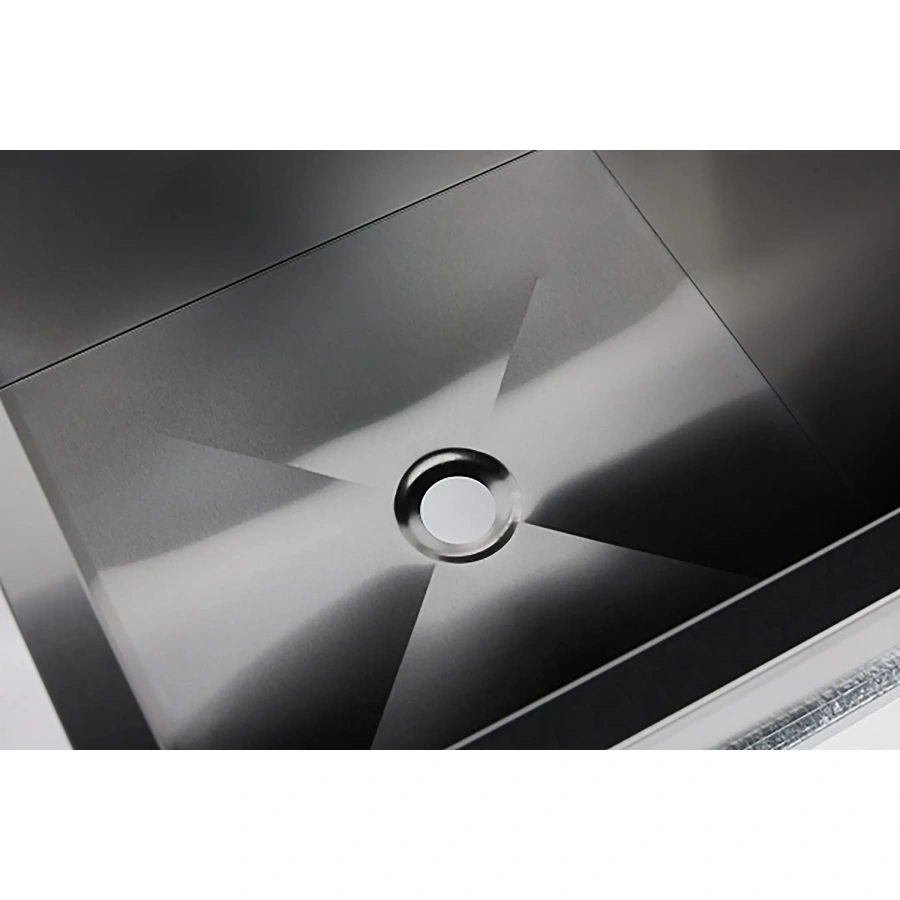 Ванна моечная двухсекционная с бортом ВМС-2/6-Б-ЭЦ